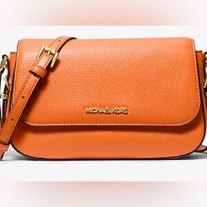 EUC - used only once! Bedford Legacy Large Pebbled Leather Crossbody Bag